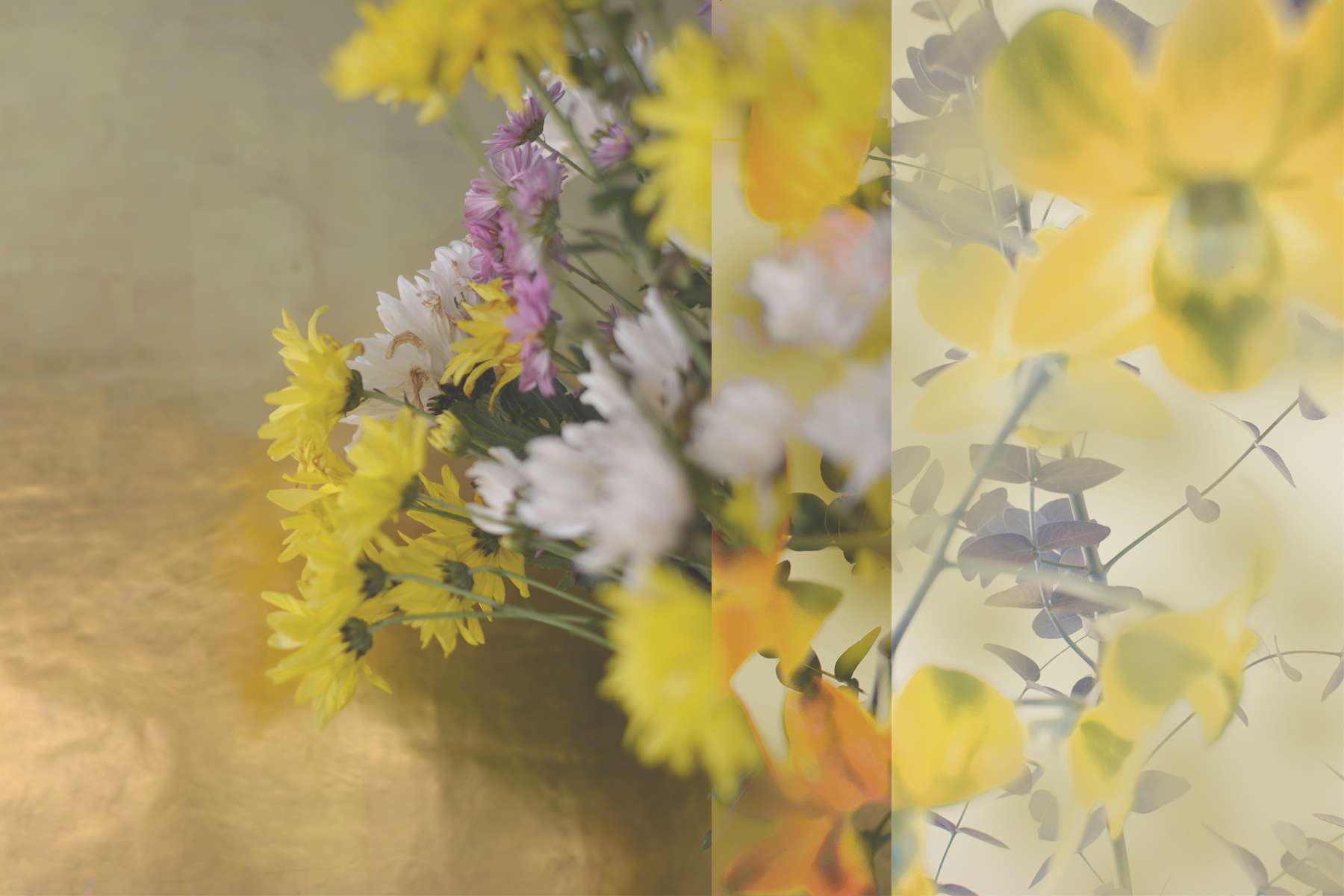 Moderner floraler Dekostoff, © Eva Kemmler Textildesign